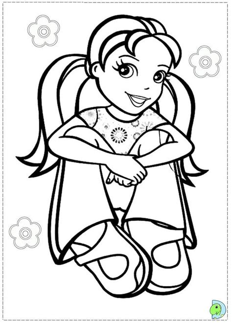 Polly pocket pet coloring pages. Polly Pocket Coloring page | Puppy coloring pages, Cartoon ...