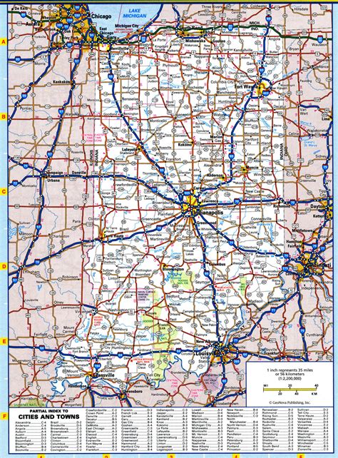 Printable Driving Map Of Midwest