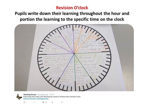 Revision Oclock Teaching Resources