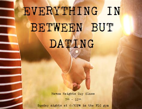 Everything In Between But Dating Blog