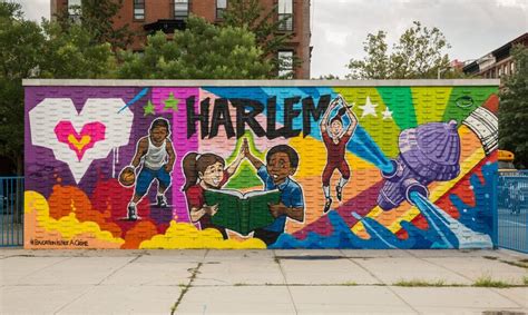 Pin By Mark Pinn On Harlem Murals Harlem Street Art Crime