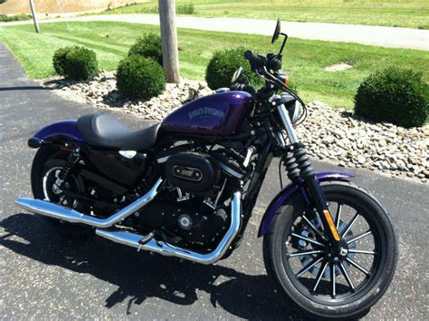 Sportsters traditionally have tall seats. Buy 2014 Harley-Davidson XL 883N Sportster Iron 883 on ...