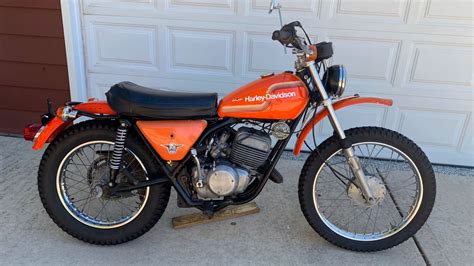 Check Out This Harley Davidson Enduro Motorcycle From The 70s