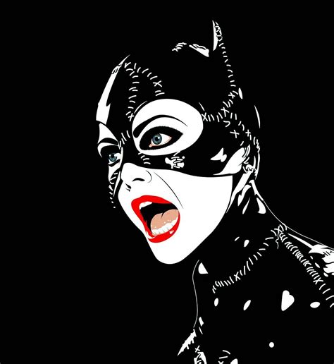 Michelle Pfeiffer Catwoman Catwoman Comic Catwoman Batman Illustration