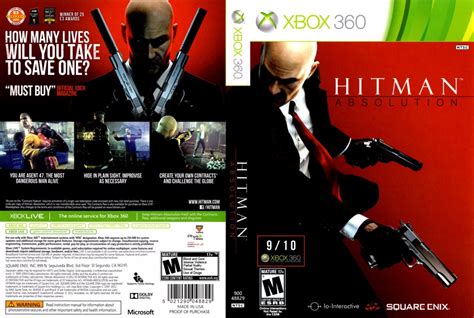 Hitman Absolution Xbox 360 Game Covers Hitman Absolution Dvd Ntsc F1 Dvd Covers