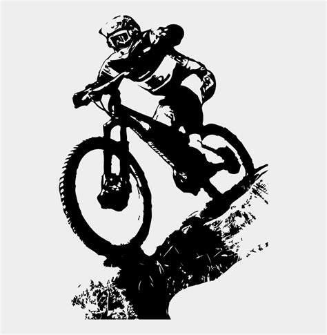 Night trail cycling team logo maker. Mountain Bicycle Tattoo Cross Bike Cycling Biking Clipart - Downhill Mountain Bike Logo ...