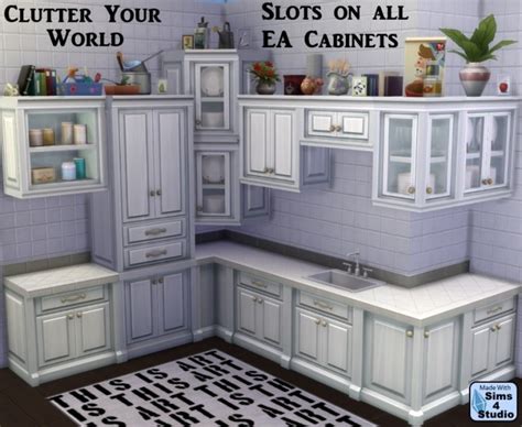 Cabinet Slot Mod For All Ea Cabinets By Om And Andrew At Sims 4 Studio