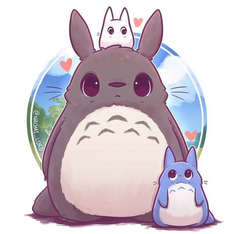 Throwback To This Lil Totoro I Drew Earlier This Year That Was Sorta