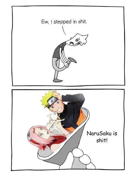 Sasusaku Sakura Haruno Naruto Uzumaki Naruto Facts Naruto Funny