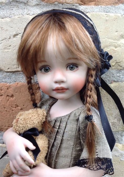 Allison A 10 Porcelain Doll Made From A Mold By Dianna Effner Cute