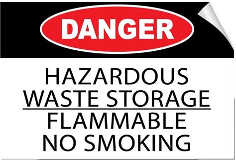 Warning Caution Notice Safety Sign Metal 16x12danger Waste