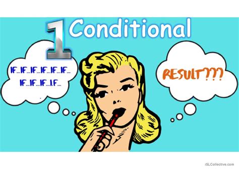 First Conditional Grammar Guide English Esl Powerpoints