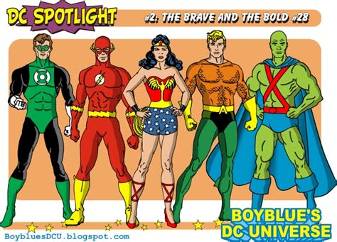 Boyblues Dc Universe Team Justice League