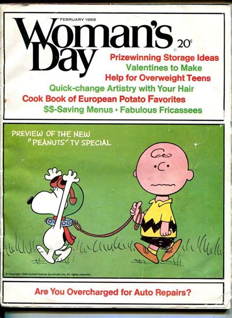Woman S Day Peanuts Cover Story Charles Schulz Snoopy Charlie Hot Sex Picture