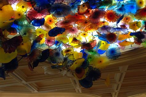 Dale Chihuly Glass Sculpture At Bellagio Las Vegas