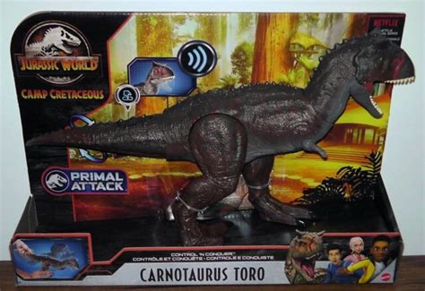 Jurassic World Carnotaurus Toro Camp Cretaceous Primal