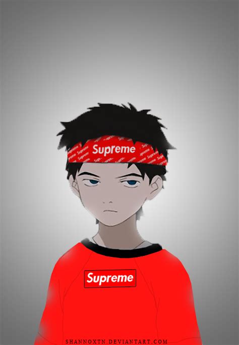 Anime Boy Supreme By Shannoxtn On Deviantart