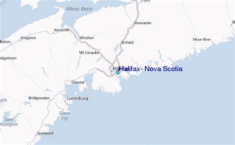 Halifax Nova Scotia Tide Station Location Guide