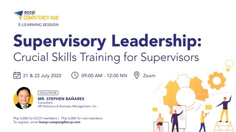 Supervisory Leadership Crucial Skills Training For Supervisors