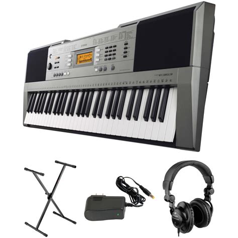 Yamaha Psr E 353 Portable Keyboard Kit With Stand Power Adapter