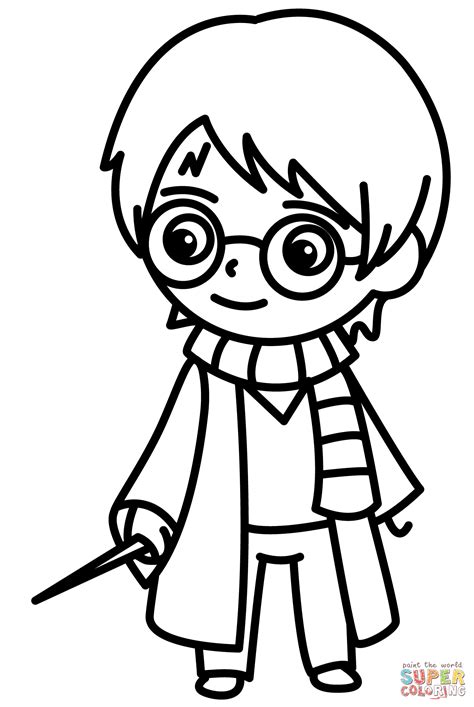 Harry Coloring Pages