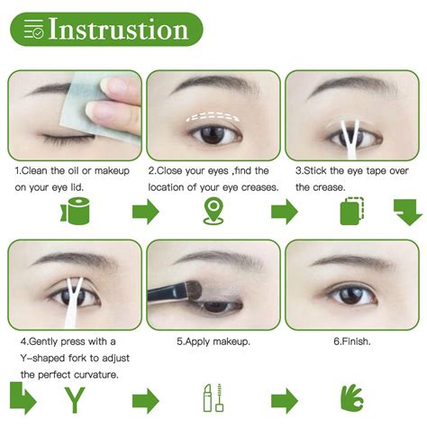 1 Packs Natural Invisible Single Sided Eyelid Tapes Stickers Medical