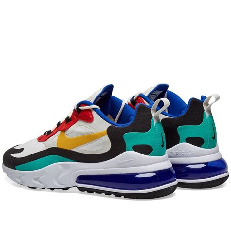 Nike Leather Air Max 270 React In Blue For Men Lyst