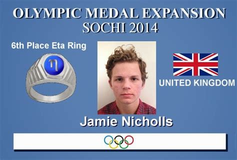 Olympic Medal Expansion Alpha To Omega Sixth Place Eta Ring For 6th Place Winners At The 2014