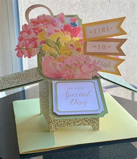 Pop Out Box Card On Your Special Day Etsy