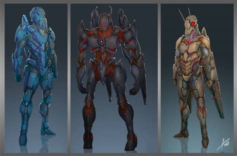 Commission Armor Concepts By Aiyeahhs On Deviantart