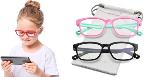 Made especcially for online learning! You Can Get Blue Light Blocking Glasses For Your Kids To ...