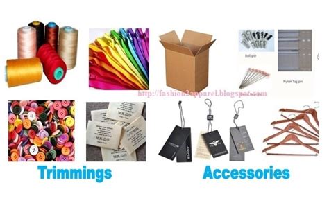 List Of Trims And Accessories Used In Garment Industry Fashion2apparel
