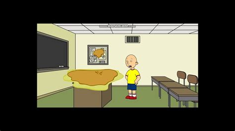 Caillou Poops All Over Ms Martins Coffeegrounded Youtube