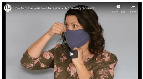 But wearing it all day can get pretty uncomfortable. PRO TIP VIDEO: How to make your own "no-sew" face mask—no sewing required! | Latter-day Life Hacker
