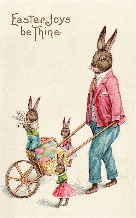The Victorian Easter Bunny Mid 19th Century Life