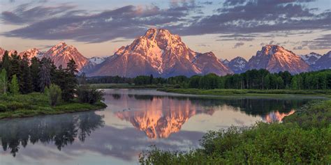 Oxbow Bend Morning Grand Tetons Fine Art Print For Sale Joseph C Filer