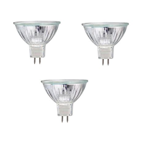 Philips 50 Watt Halogen Mr16 Dimmable Flood Light Bulb 3 Pack 415802