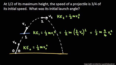 Physics - Tricky Projectile Problem - YouTube