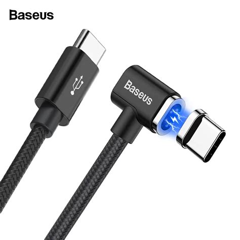 Baseus 86w Magnetic Usb Type C Cable Pd 30 Type C To Usb C Data Cable