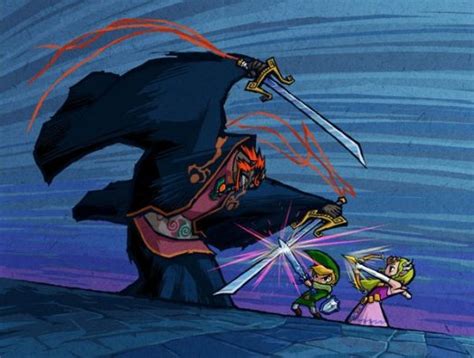 Realm Of Memories Link Vs Ganondorf Wind Waker Zelda Universe