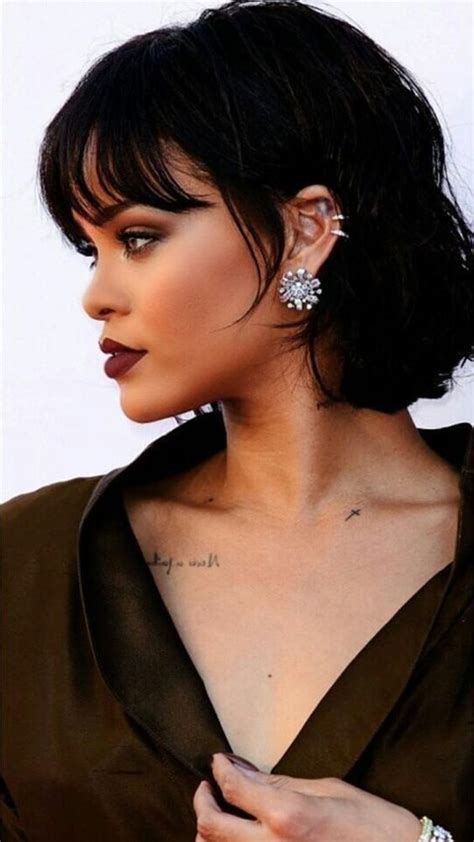Wowebony Indian Remy Hair Wave Bob Lace Front Wigs [bobl20] Rihanna Hairstyles Ciara Style