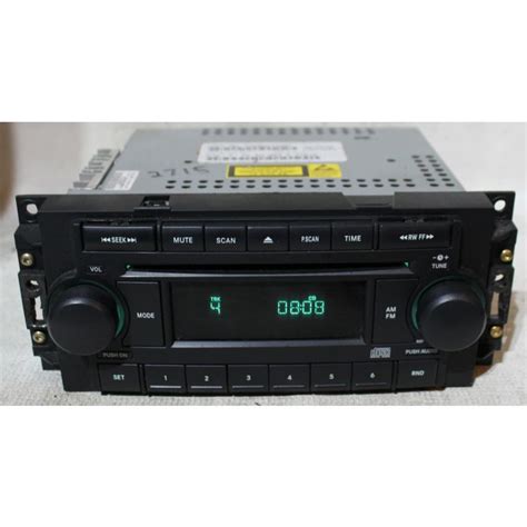 Jeep Grand Cherokee 2005 2006 2007 Factory Stereo Cd Radio Ref