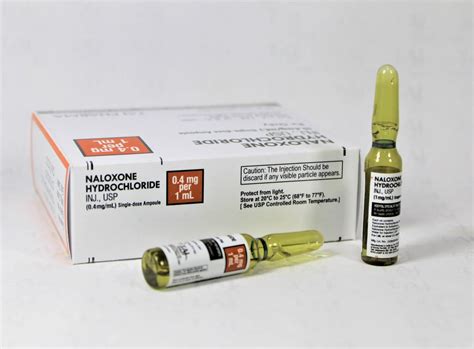 Naloxone Hydrochloride Injection Usp 04mg1ml Manufacturers Suppliers