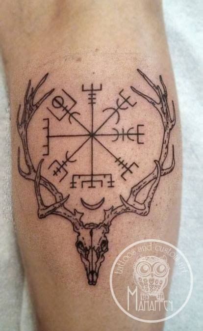 Vegvisir Aka A Viking Compass Mahaffey Custom Tattoo Viking Compass