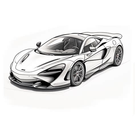 Mclaren Car Funcolouring Com Free Coloring Pages Of Mclaren Sport Cars