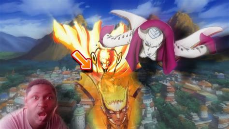 Naruto Baryon Mode Vs Isshiki Full Fight Gwerh