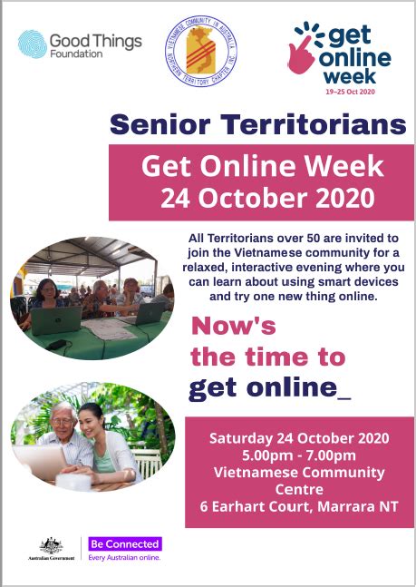 Vca Be Connected Cota Nt Voice For Territory Seniors