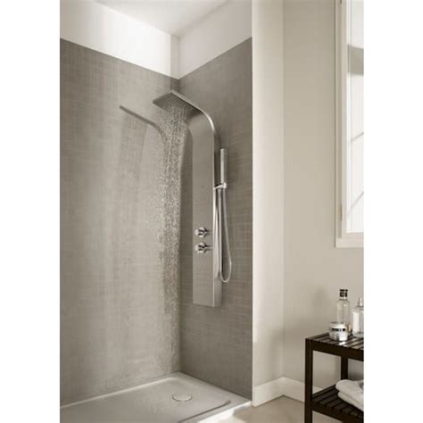 Roca Essential 20 Thermostatic Shower Column Bathroom Planet