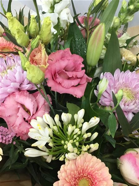 The Blush Life Flower Bouquet Delivery Townend Florist Sheffield