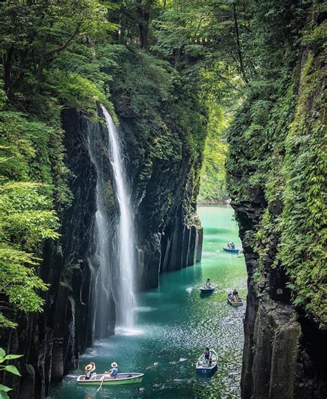 Manai Falls Takachiho Gorge Miyazaki Japan Beautiful